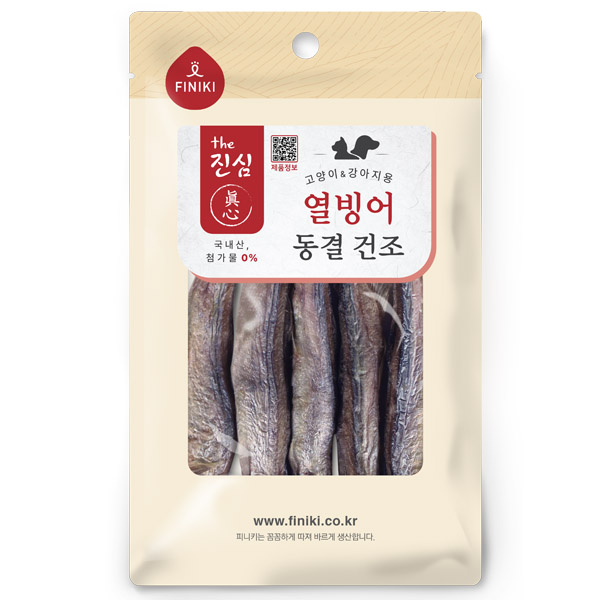 피니키 - the진심 동결건조 열빙어 (강아지, 고양이 겸용) 피니키 - the진심 동결건조 열빙어 (강아지, 고양이 겸용)